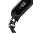 For Xiaomi Mi Band 7 Rhinestone Decor Alloy Watch Band with Watch Case - Black - 4
