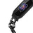 For Fitbit Inspire 3 Alloy Metal Watch Band Bling Rhinestone Decor Bracelet Strap - Black - 4