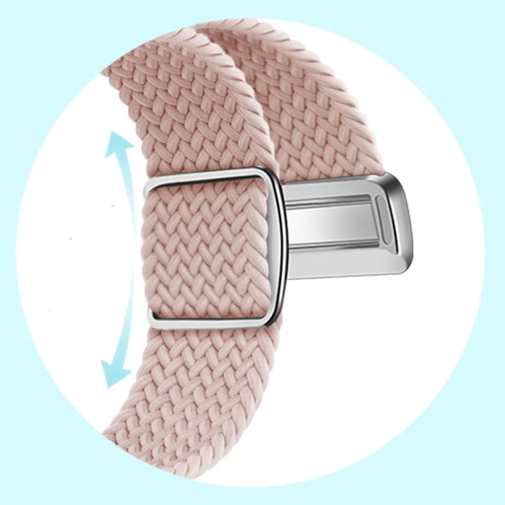Watch Strap for Apple Watch Series 11 10 42mm / 9 8 7 41mm / SE3 SE2 SE 6 5 4 40mm / 3 2 1 38mm Magnetic Buckle Watch Band - Brown - 5