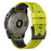Dot Texture Watch Band for Garmin Fenix 7 / Forerunner 965 / 955 / 945 / 935 , Soft Silicone Dual-color Wrist Strap - Lime+Black - 1