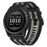 Nylon Canvas Quick Release Band for Garmin Tactix 7 Pro / Fenix 7X / 6X Pro , 26mm Sport Watch Strap - Black  /  Grey - 3