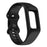 Sport Band for Fitbit Charge 5 / 4 / 3 , Soft Silicone Wristband Replacement Strap with Case - Black - 2