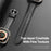 DUX DUCIS YS Series Strap for Apple Watch Series 11 10 42mm / 9 8 7 41mm / SE3 SE2 SE 6 5 4 40mm / 3 2 1 38mm Cowhide Leather Watch Band - Black - 4
