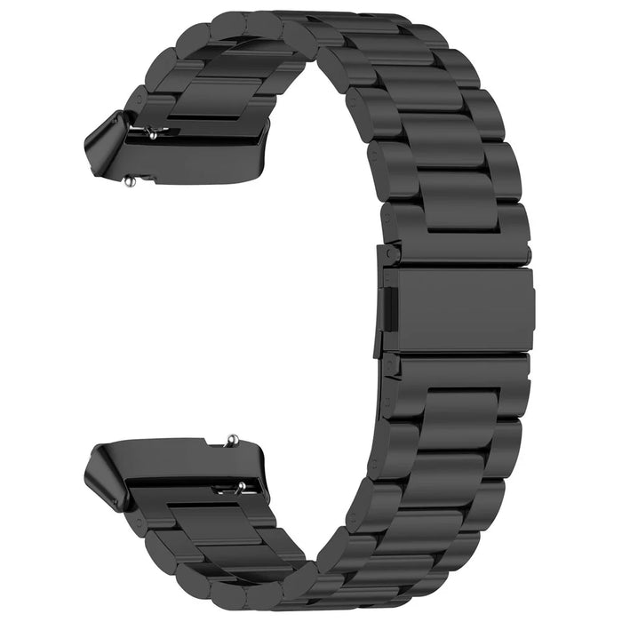 For Xiaomi Redmi Watch 3 Active  /  Watch 3 Lite Replacement Band Stainless Steel Watch Strap - Black - 2