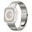 Watch Strap for Apple Watch Series 11 10 42mm / 9 8 7 41mm / SE3 SE2 SE 6 5 4 40mm / 3 2 1 38mm Flat Buckle Titanium Alloy Watch Strap - Titanium Color - 1