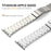 Watch Strap for Apple Watch Series 11 10 42mm / 9 8 7 41mm / SE3 SE2 SE 6 5 4 40mm / 3 2 1 38mm Flat Buckle Titanium Alloy Watch Strap - Titanium Color - 4