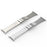 Watch Strap for Apple Watch Series 11 10 42mm / 9 8 7 41mm / SE3 SE2 SE 6 5 4 40mm / 3 2 1 38mm Flat Buckle Titanium Alloy Watch Strap - Titanium Color - 5