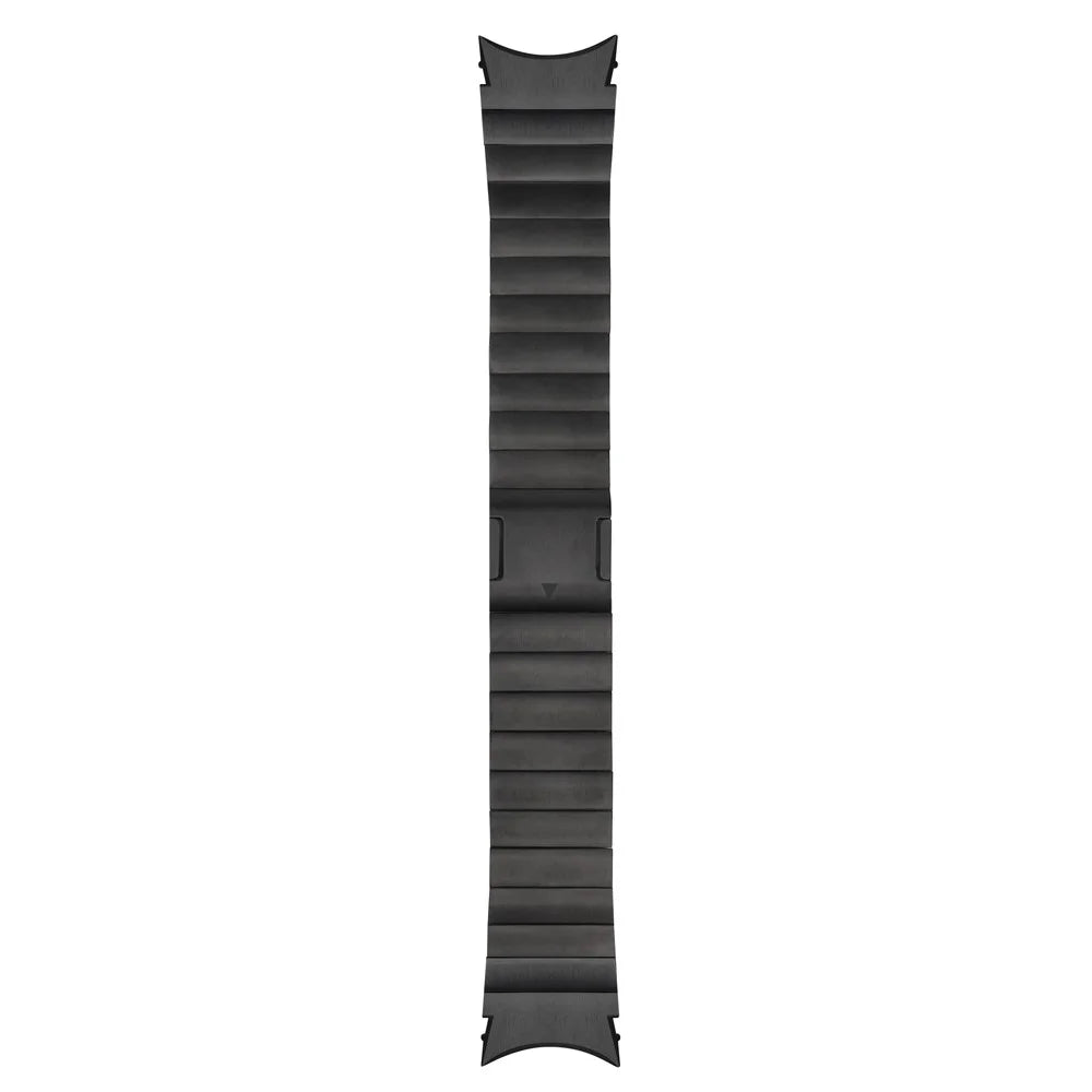For Samsung Galaxy Watch FE 40mm / Watch6 / Watch6 Classic / Watch 5 / Watch 5 Pro Watch Band Stainless Steel Watch Strap - Black - 2