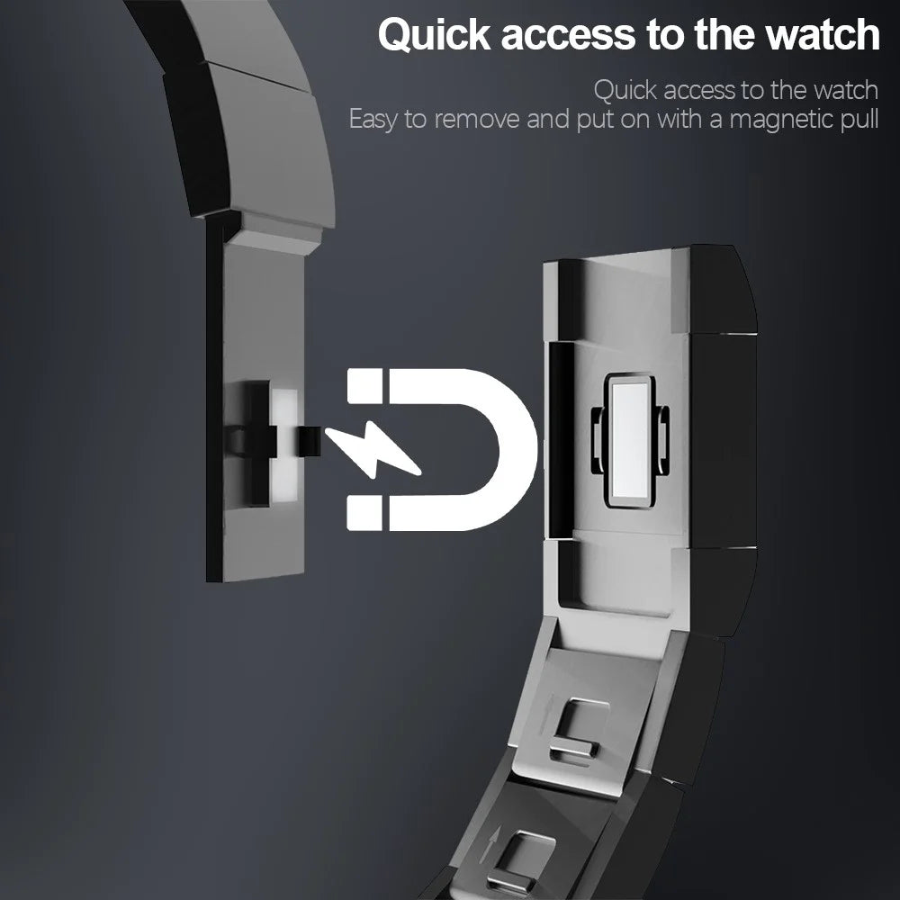 For Samsung Galaxy Watch FE 40mm / Watch6 / Watch6 Classic / Watch 5 / Watch 5 Pro Watch Band Stainless Steel Watch Strap - Black - 4