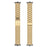 Stainless Steel Watch Strap for Xiaomi Smart Band 10 Pro / 9 Pro / 8 Pro / Redmi Watch 6 / 5 / 4 Watch Band with Tool, Spring Bar - Gold - 2