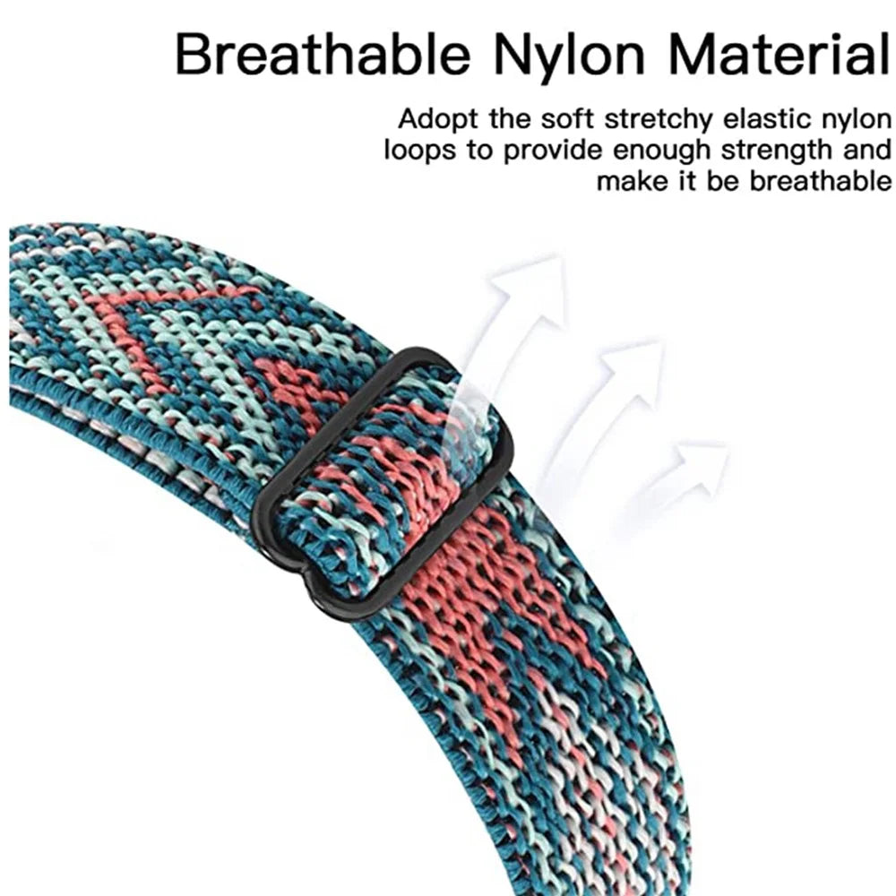 Nylon Braided Watch Strap for Xiaomi Redmi Watch 3 Quick Release Elastic Watchband with Case Cover - Purple - 5