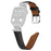 Watch Bracelet Band for Apple Watch Series 11 10 42mm / 9 8 7 41mm / SE3 SE2 SE 6 5 4 40mm / 3 2 1 38mm Rhinestone Band with Silver Buckle - Black - 1