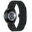 For Samsung Galaxy Watch Active / Watch Active2 44mm / Active2 40mm Watch Strap Carbon Fiber Texture 20mm Metal Watchband - 1