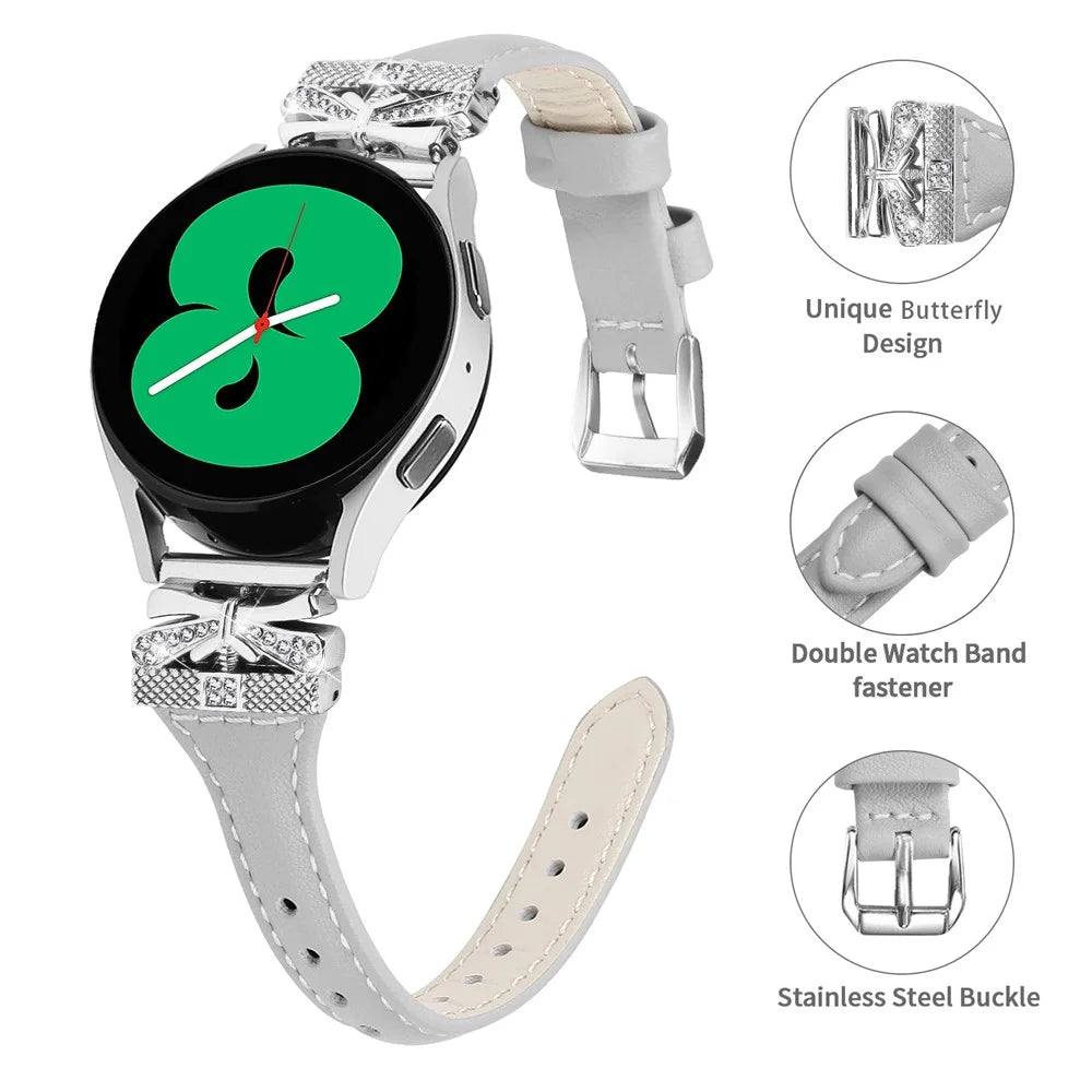 Silver Buckle 20mm Strap for Huami Amazfit Cheetah Pro Adjustable Watch Band Replacement - Grey - 3