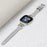 Silver Buckle Watch Strap for Fitbit Versa 3 / 4 / Sense / Sense 2 Butterfly Connector Adjustable Band - Grey - 4