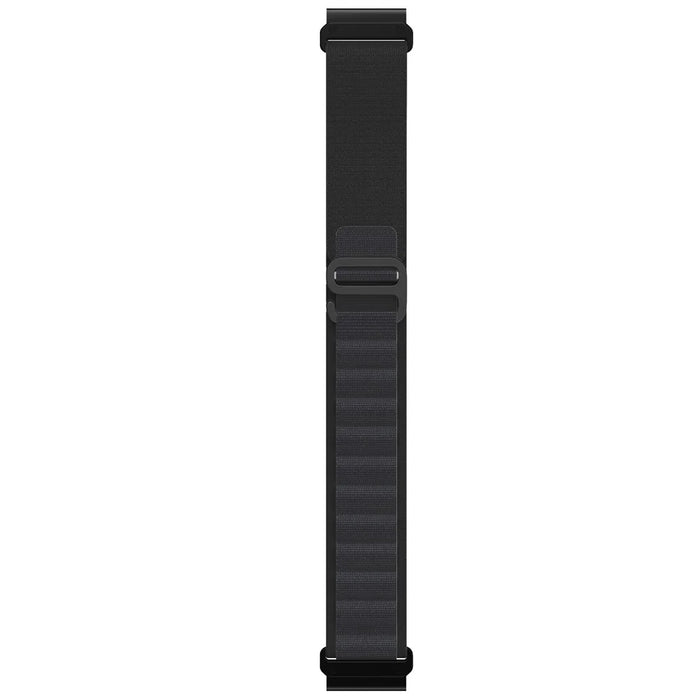 For Garmin Fenix 7 / Forerunner 965 / 955 / 945 / 935 Watch Strap Nylon Loop Quick Release 22mm Wristband - Black - 2