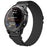 For Garmin Fenix 7 / Forerunner 965 / 955 / 945 / 935 Watch Strap Nylon Loop Quick Release 22mm Wristband - Black - 3