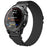 For Garmin Fenix 7X / 7X Solar / Tactix 7 Pro Nylon Watch Band Adjustable 26mm Quick Release Wrist Strap - Black - 3