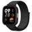 For Xiaomi Redmi Watch 3 Nylon Watch Band Adjustable Wrist Strap with Watch Case - Black - 1