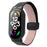 For Xiaomi Smart Band 8 / Smart Band 8 NFC Leather Watch Band Magnetic Buckle Strap with Watch Case / Screen Protector - Black - 1