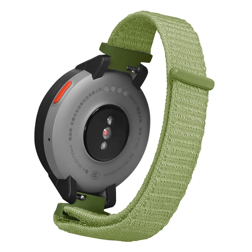 For Huami Amazfit Verge / Verge Lite Nylon Watch Straps Adjustable Watch Bands with Spring Bar - 1
