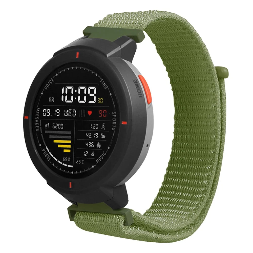 For Huami Amazfit Verge / Verge Lite Nylon Watch Straps Adjustable Watch Bands with Spring Bar - 2