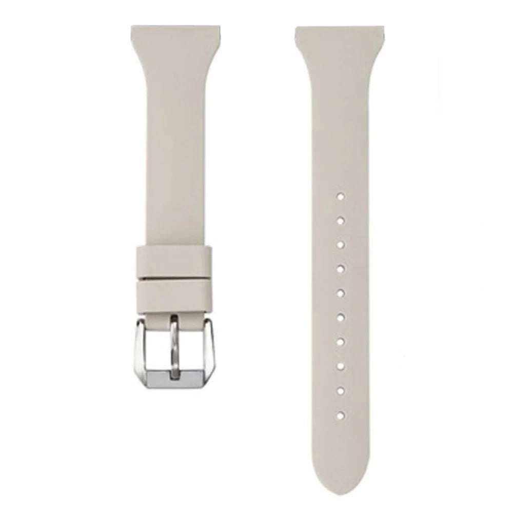 For Huami Amazftit GTR 4 / GTR 3 / GTR 3 Pro / Huawei Watch GT 3 42mm 46mm Watch Strap 22mm Silicone Bands Replacement - Retro White - 2