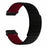 For Garmin Fenix 7S / 6S / 5S Watch Band Replacement Magnetic Silicone Strap with 20mm PC Connector - Black+Wine Red - 2