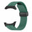 For Suunto Core Silicone Watch Bands Magnetic Buckle 22mm Strap Replacement - Army Green - 2