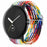 Braided Elastic Watch Band for Google Pixel Watch 4 41mm / Watch 3 41mm / Watch 2 / Watch Replacement Adjustable Wrist Strap - Rainbow - 4