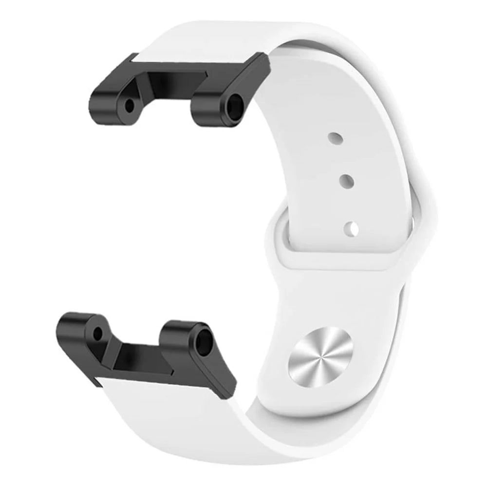 For Huami Amazfit T-Rex / T-Rex Pro Armband Silicone Watch Strap with Alloy Buckle - White - 2