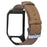For TomTom Runner 3 / Adventurer Watch Band Genuine Cow Leather Strap with Case - Brown - 2