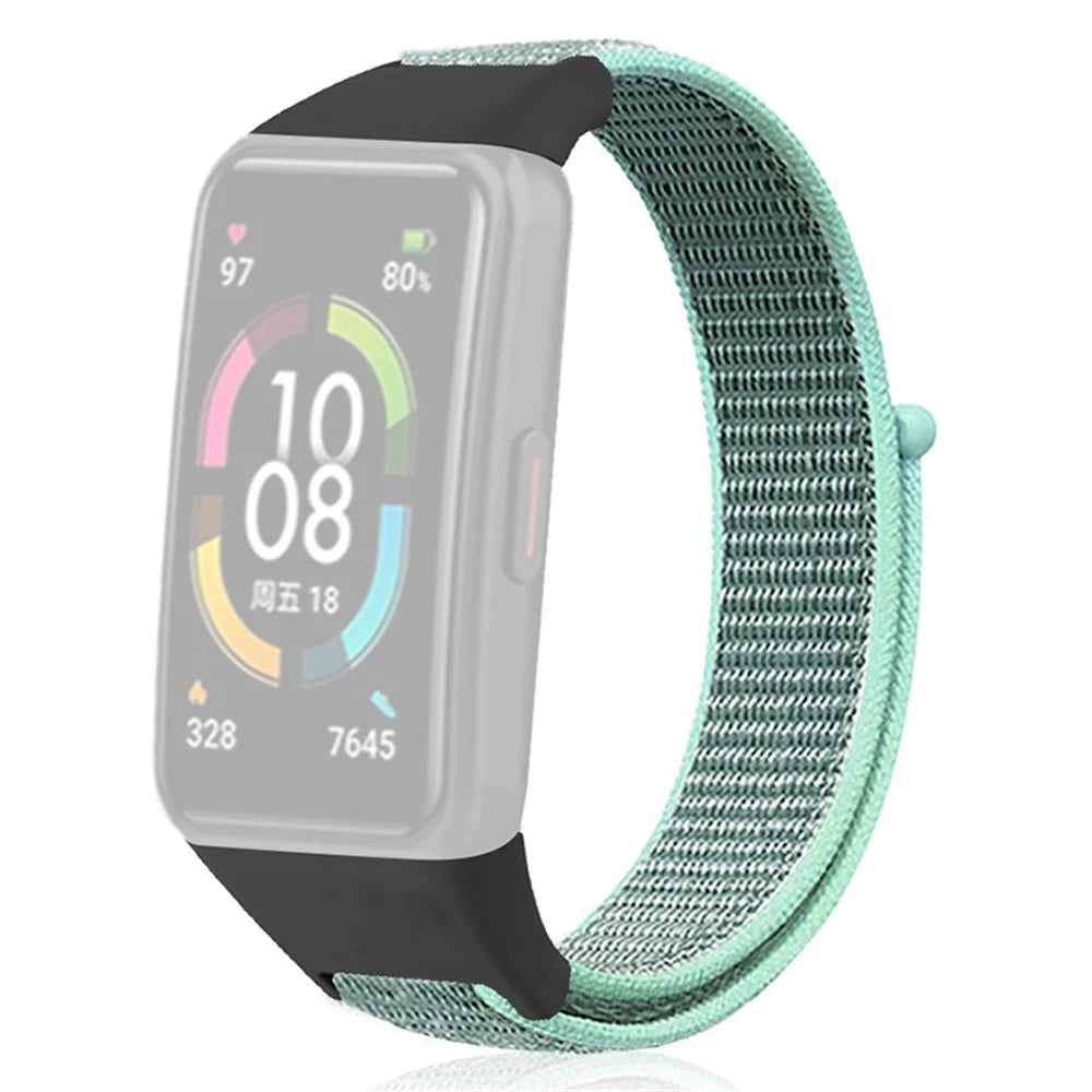 For TomTom Runner 3 / Adventurer Watch Band Adjustable Nylon Sport Wrist Strap with Case - Pink - 1