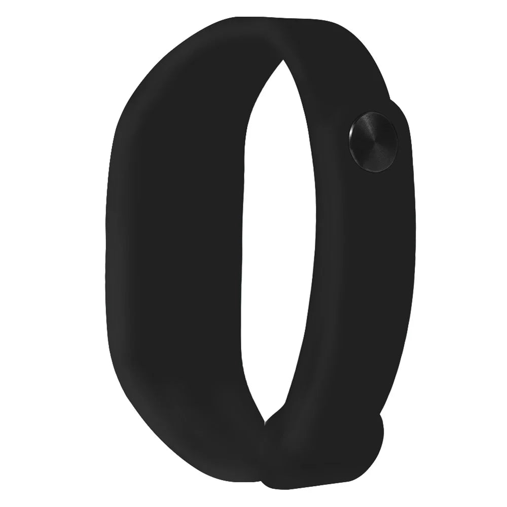 For Garmin Vivofit 3 / Vivofit JR Kids Activity Tracker Silicone Watch Strap Adjustable Band - Black - 3