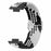 For Huawei Watch Fit 2 Adjustable Watch Strap Braided Elastic Wristband - Black White - 2
