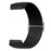 For Garmin Fenix 7S / 6S / 5S Stretchy Nylon Watch Strap Sport Wristbands with 20mm PC Connector - Black - 2