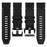 For Garmin Fenix 7 / Forerunner 965 / 955 / 945 / 935 Watch Band Leather+Silicone Wriststrap - Black - 4
