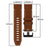 For Garmin Fenix 7 / Forerunner 965 / 955 / 945 / 935 Watch Band Leather+Silicone Wriststrap - Black - 5