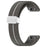 For Garmin Fenix 7 / Forerunner 965 / 955 / 945 / 935 Watch Band Dual Color 22mm Strap with Silver Buckle - Grey+White - 4