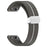 For Garmin Fenix 7 / Forerunner 965 / 955 / 945 / 935 Watch Band Dual Color 22mm Strap with Silver Buckle - Grey+White - 5