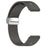 For Garmin Fenix 7 / Forerunner 965 / 955 / 945 / 935 Watch Band Dual Color 22mm Strap with Silver Buckle - Grey+White - 6