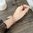 18mm V-shaped Zinc Alloy Watchband Metal Universal Replacement Watch Strap - Gold - 5