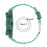 For Samsung Galaxy Watch4 Classic 46mm Silicone Watch Band Ajustable Strap with Integrated Watch Case - Transparent Green - 6