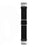 For Oppo Watch Free Replacement Strap Braided Elastic Fabric Watch Band with Silver Connector - Black - 3