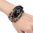 For Xiaomi Mi Band 7 / 6 / 5 NFC Beaded Bracelet Watch Beaded Alloy DIY Watch Strap - 4