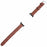 For Xiaomi Smart Band 9 NFC / 9 / 8 NFC / 8 Replacement Strap Bamboo Texture Cowhide Leather Band - Brown - 3