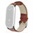 For Xiaomi Smart Band 9 NFC / 9 / 8 NFC / 8 Replacement Strap Bamboo Texture Cowhide Leather Band - Brown - 4