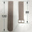 For Huami Amazfit GTS3 Solid Color Wrist Band Adjustable Silicone Watch Strap - Grey - 2