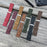 22mm Universal Watch Band Leather Coated Silicone Replacement Strap with Square Buckle - Tan - 5
