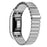 For Fitbit Charge 2 Loop Back Design Replacement Stainless Steel Watch Strap - Silver - 1